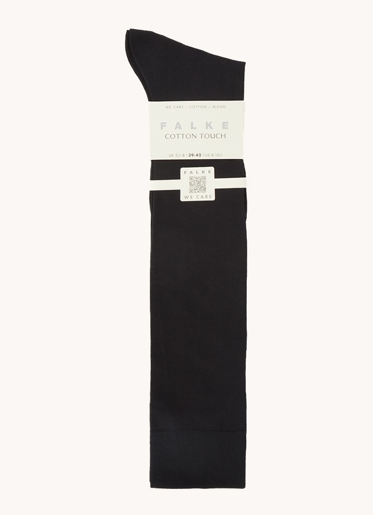 Skarpety Falke Cotton Touch Knee-High Socks z mieszanki bawełny