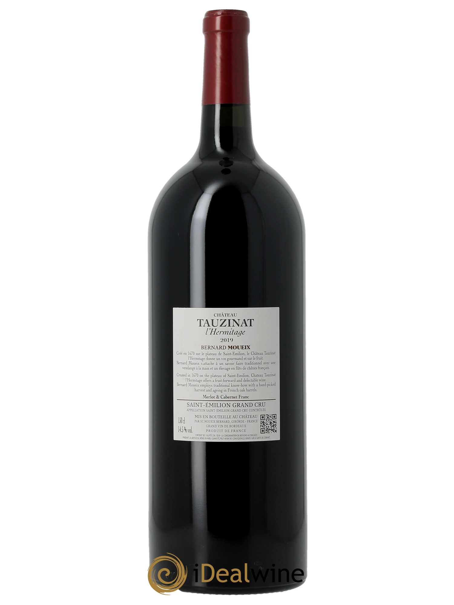 Château Tauzinat-l'Hermitage  2019 - Lot de 1 Magnum