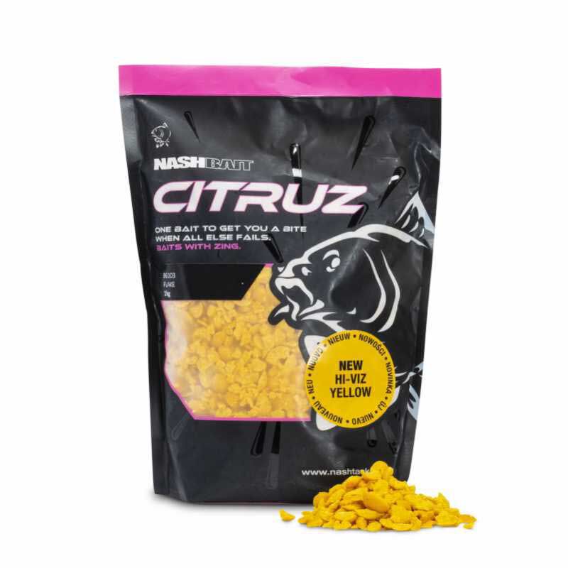 Nash Crushed Boilies Citruz Flake Yellow 1kg