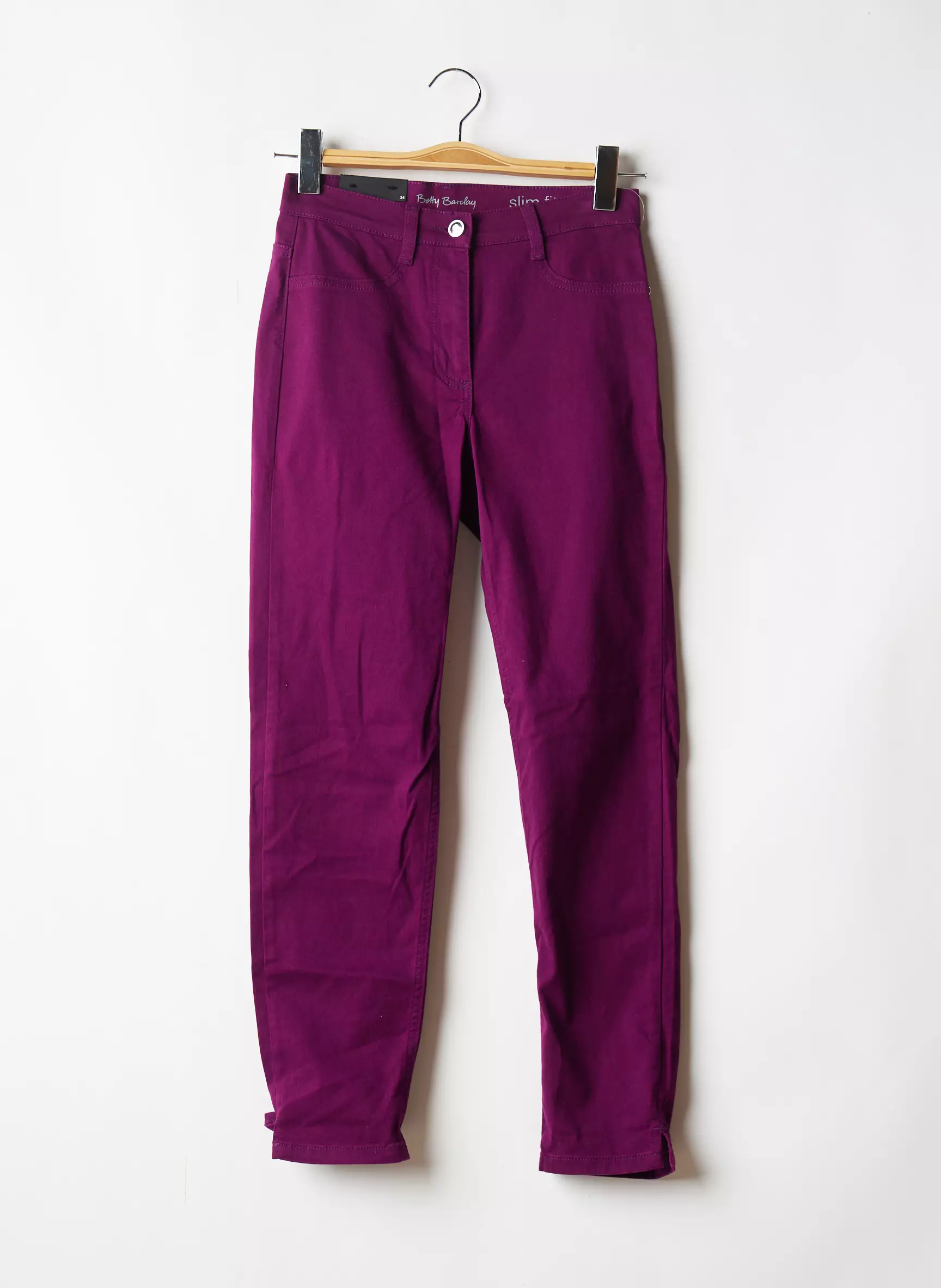 Betty Barclay Pantalons Slim Femme couleur violet