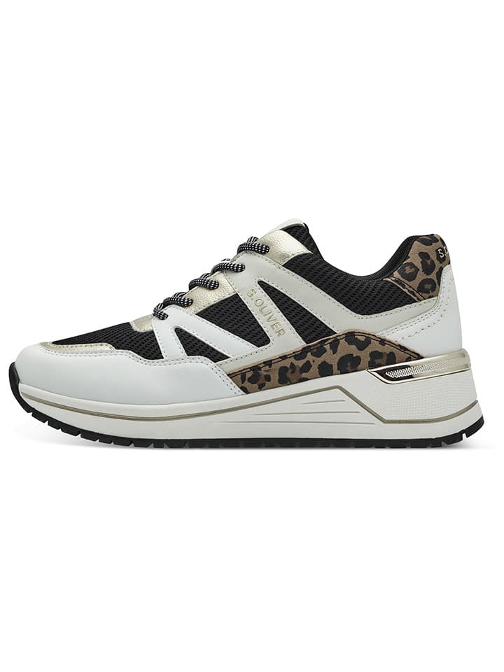 s.Oliver Sneakers in Schwarz/ Weiß günstig kaufen