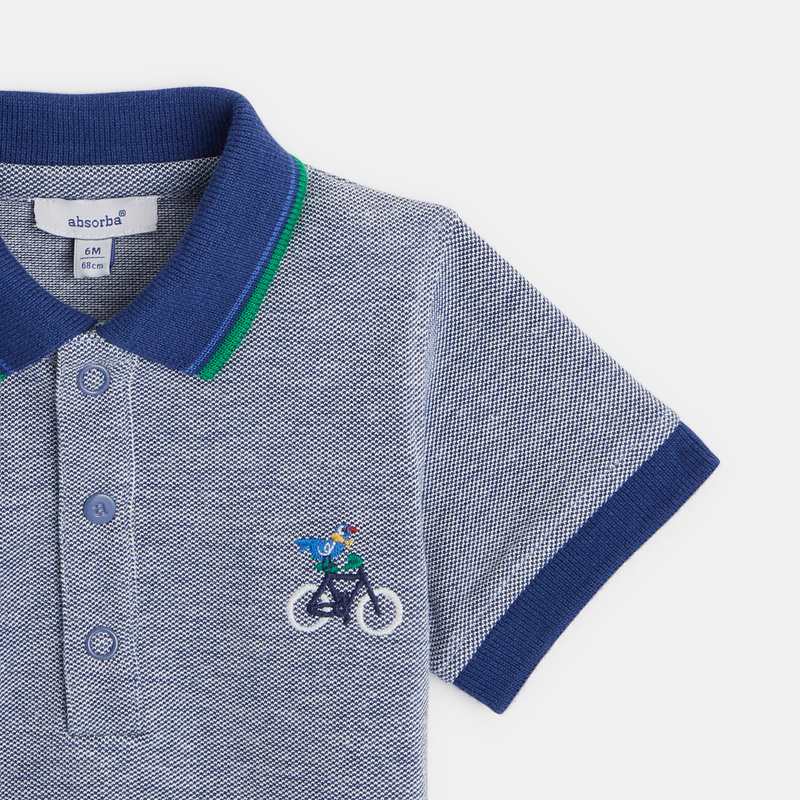 Polo bébé garçon brodé Absorba