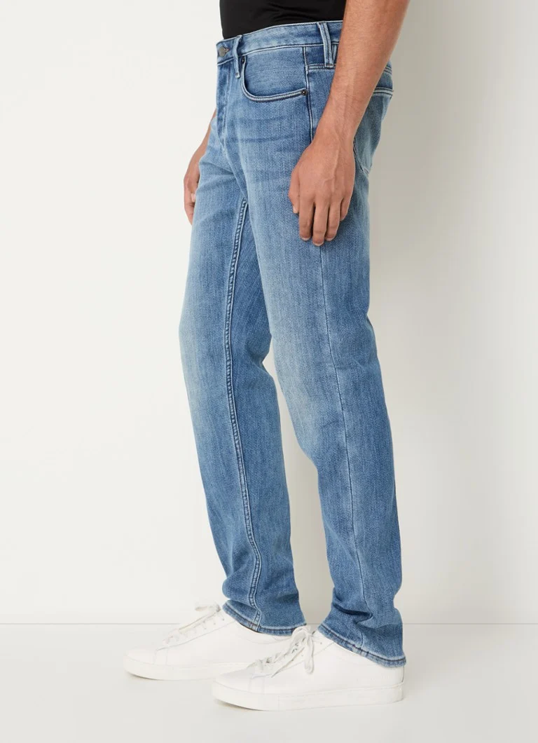 Blugi Emporio Armani slim fit, spălare medie