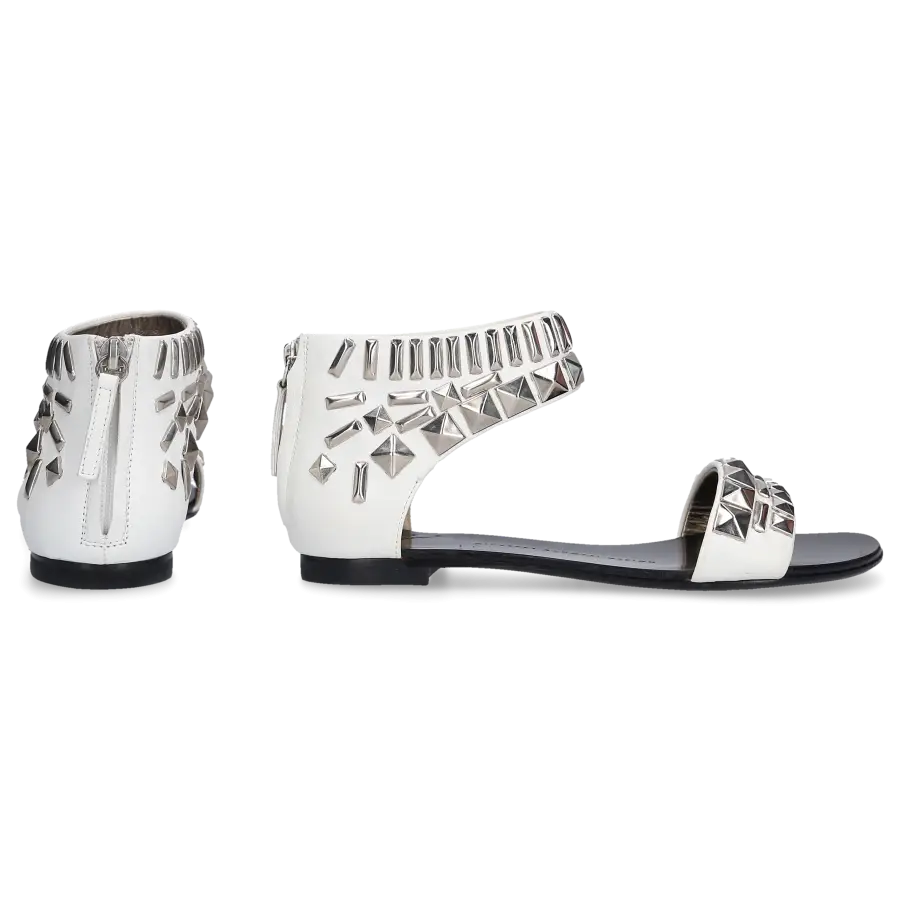 Giuseppe Zanotti - Riemchensandalen - weiß