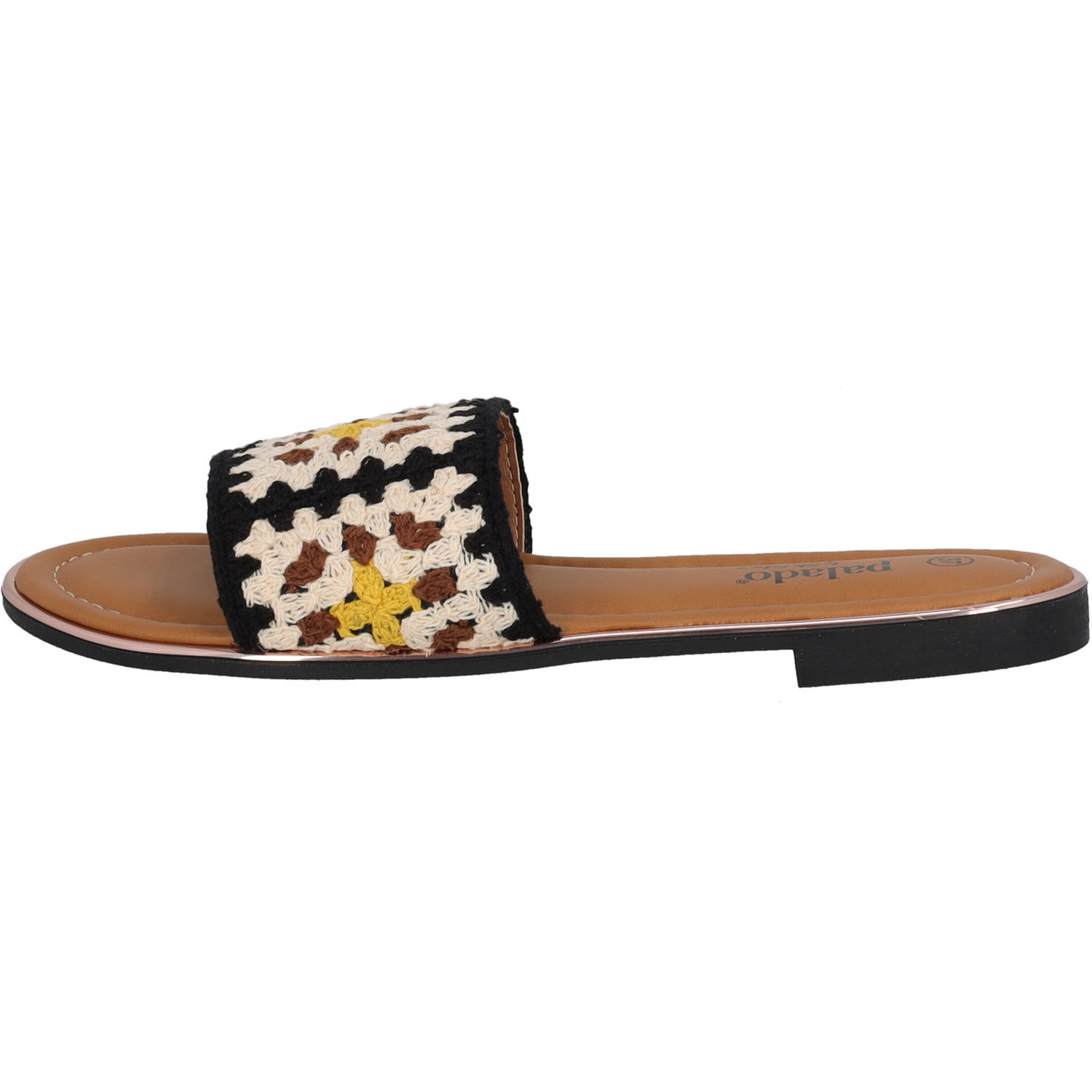 Palado Xami by Sila Sahin, Pantoletten, Damen, Schwarz
