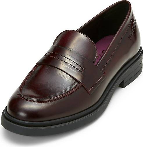 Marc O'Polo Loafer aus glänzendem Kalbleder