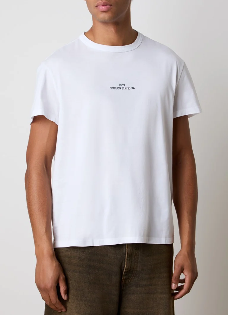 Majica Maison Margiela z vezenim logotipom