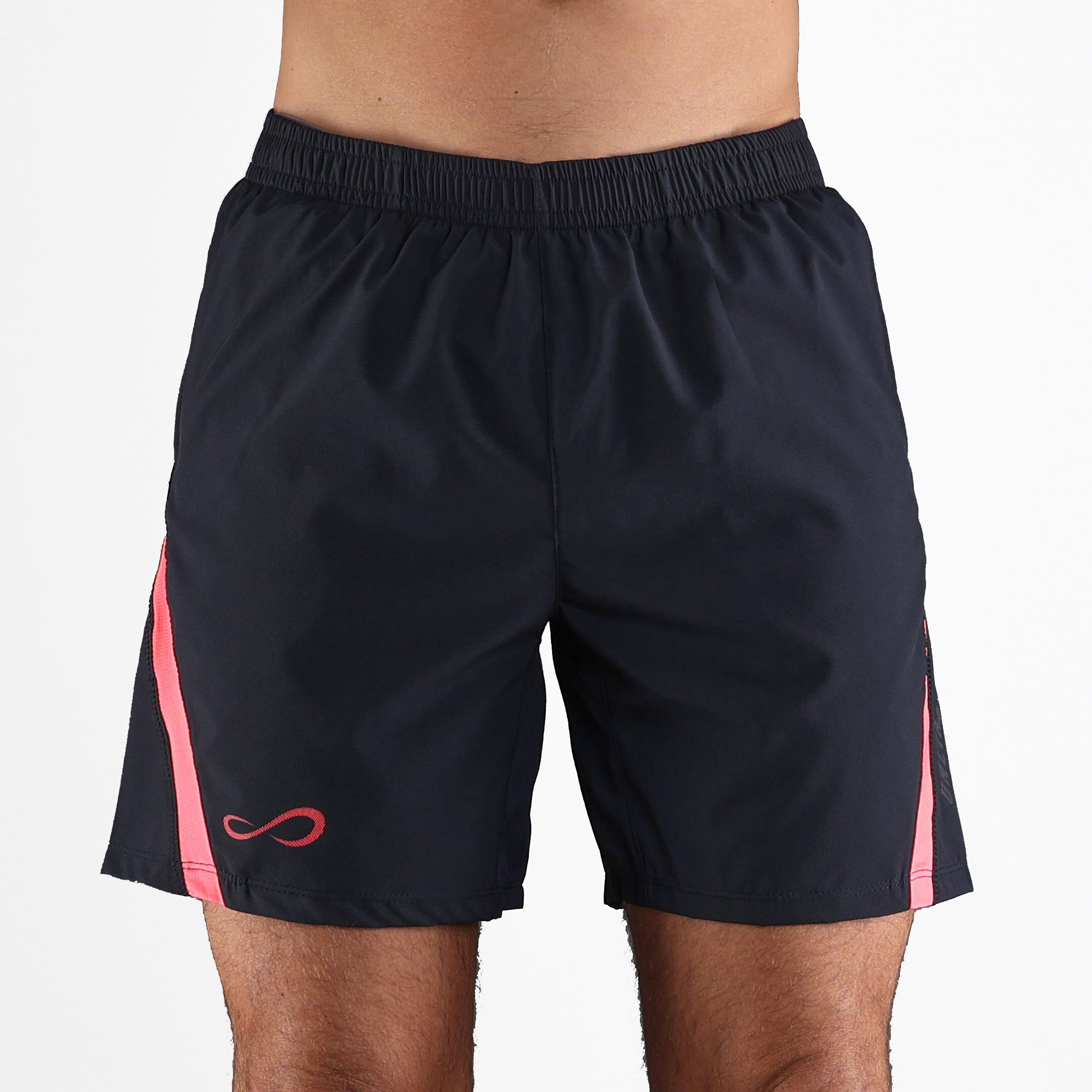Storm Shorts Herren - Schwarz, Rot