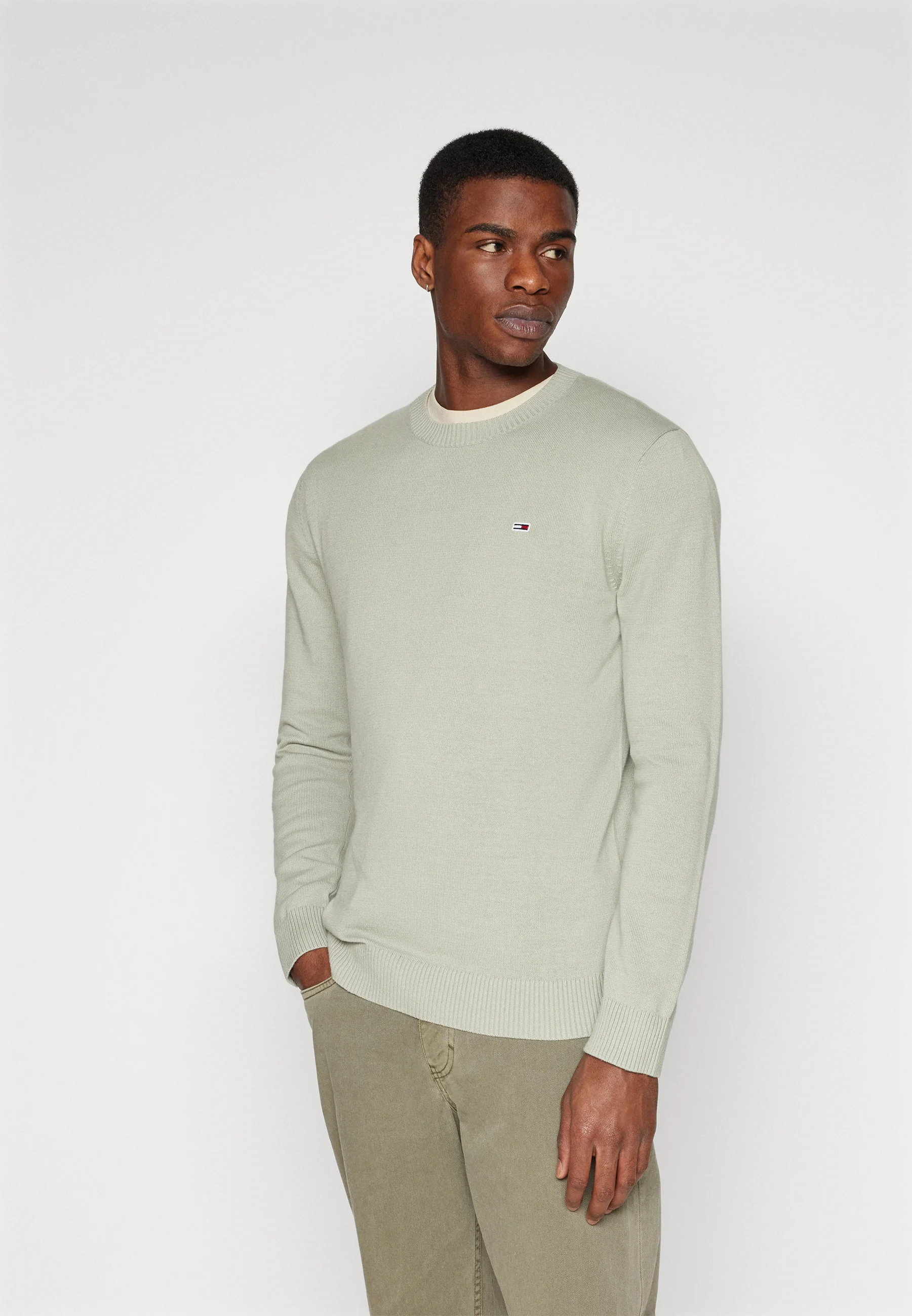 Suéter ligero esencial Tommy Jeans Slim - Suéter