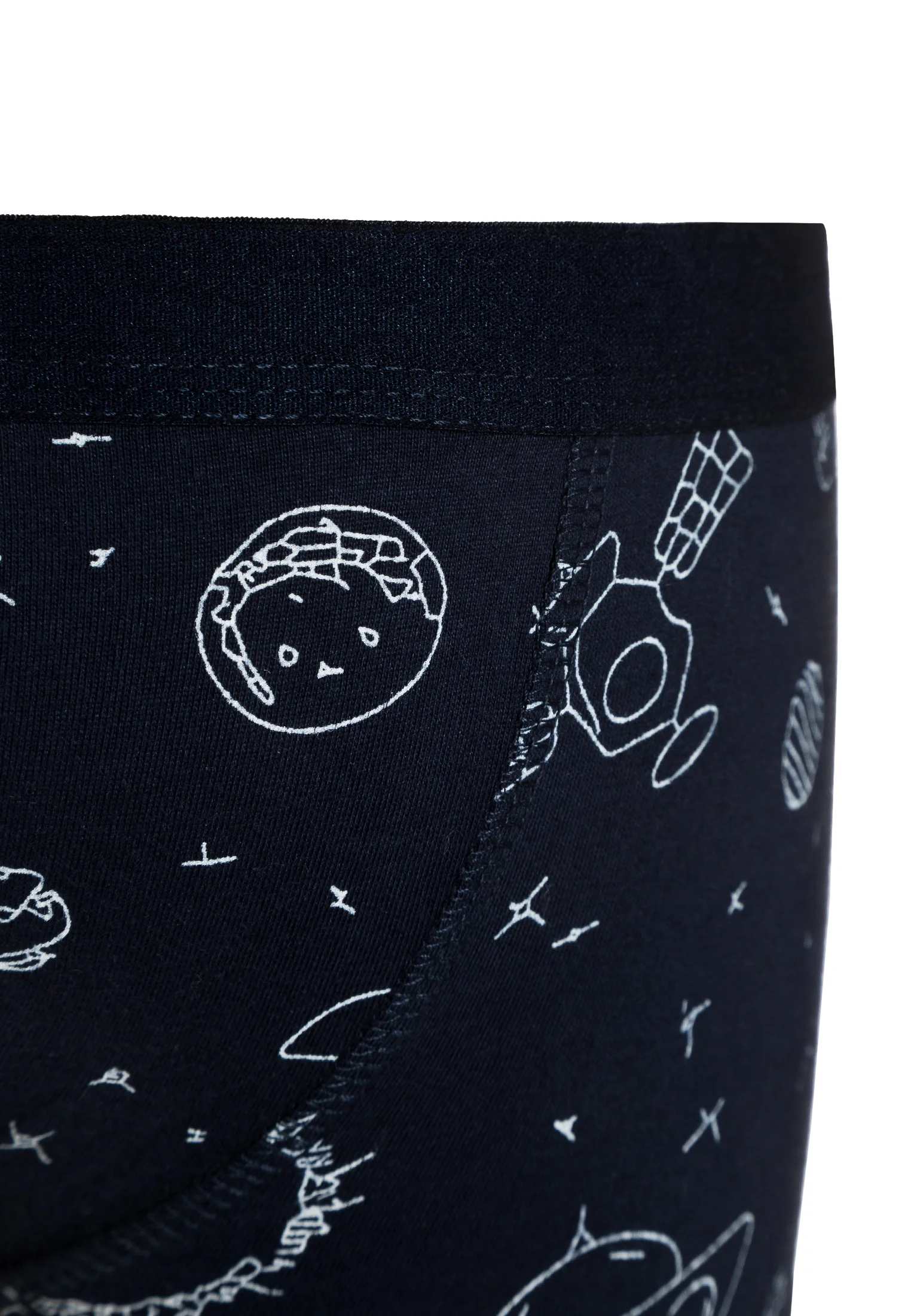 Jacky Baby BOXER ESPACIO Y ESTRELLAS NIÑO PACK DE 3 - Culotte