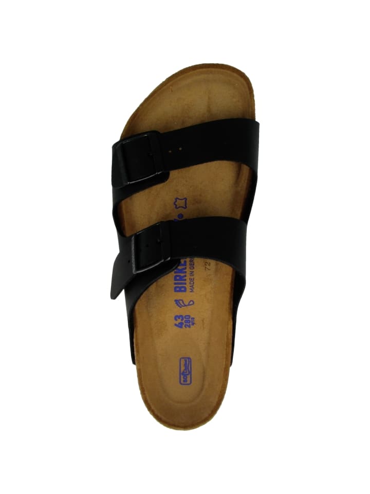 Birkenstock Sandale Arizona SFB Birko-Flor Weichbettung normal in schwarz günstig kaufen