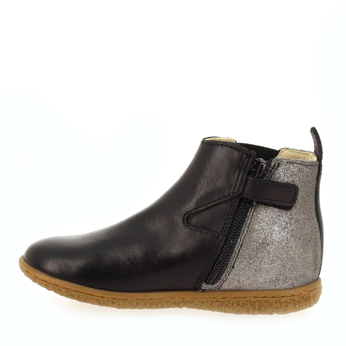 Kickers  VERMILLON H20  - Noir Argent