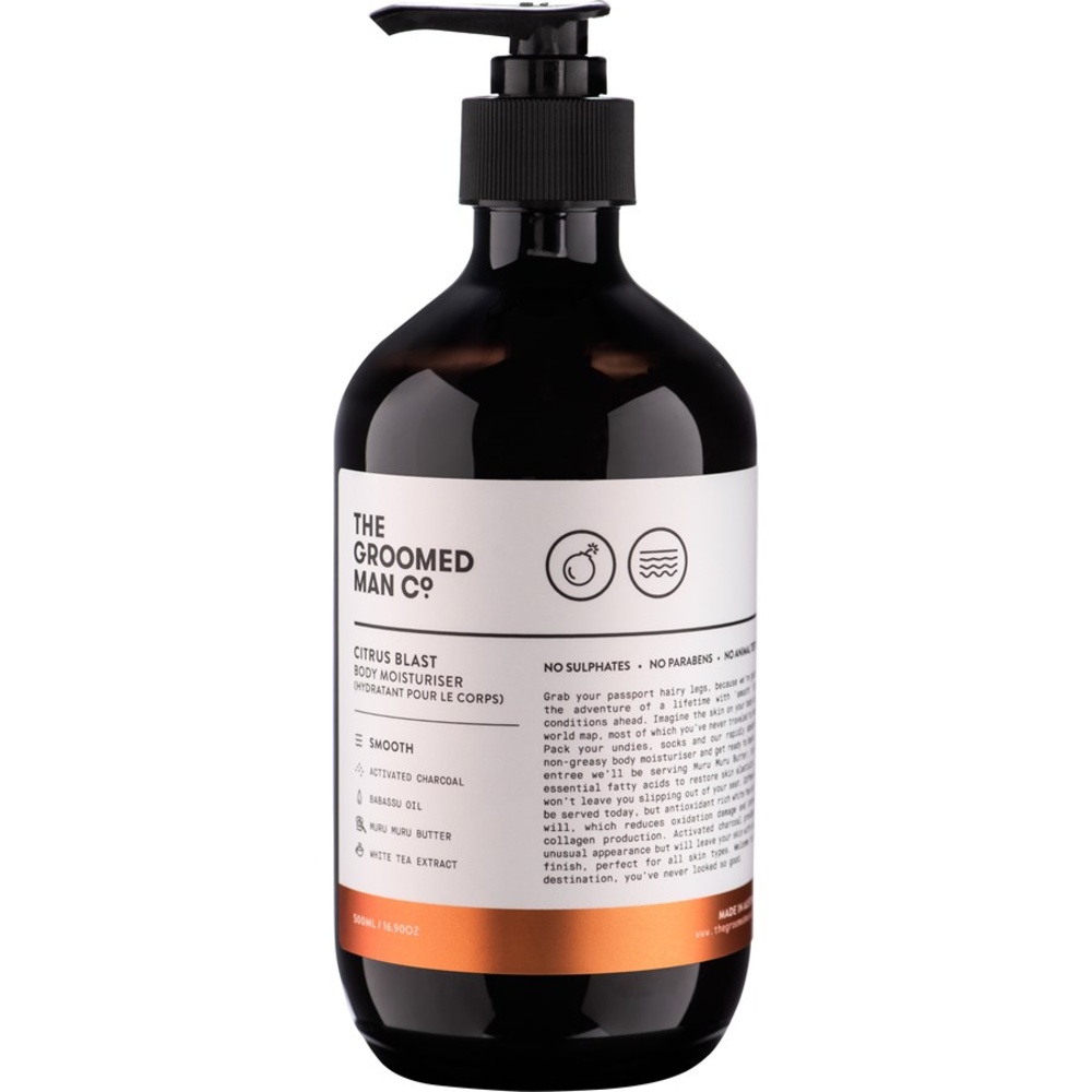 THE GROOMED MAN CO Citrus Blast Body Moisturiser Créme pour le corps