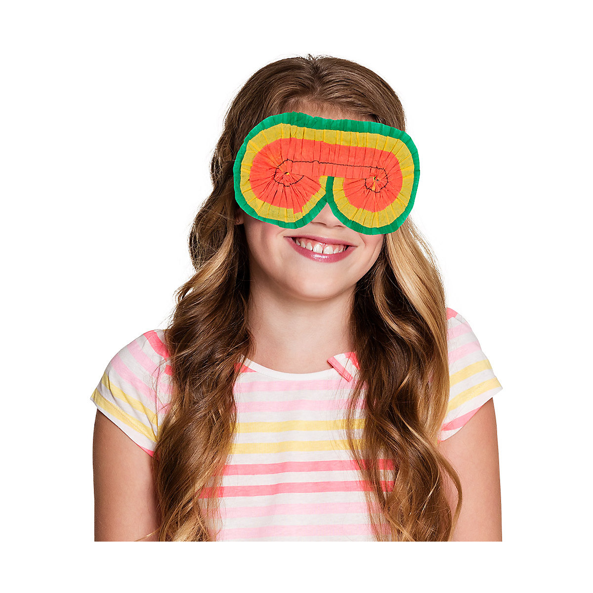 Piñata-Set (Augenbinde und Schlagstock 43 cm)