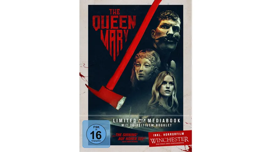 The Queen Mary LTD. - Limitiertes 2-BD-Mediabook samt FSK-Umleger