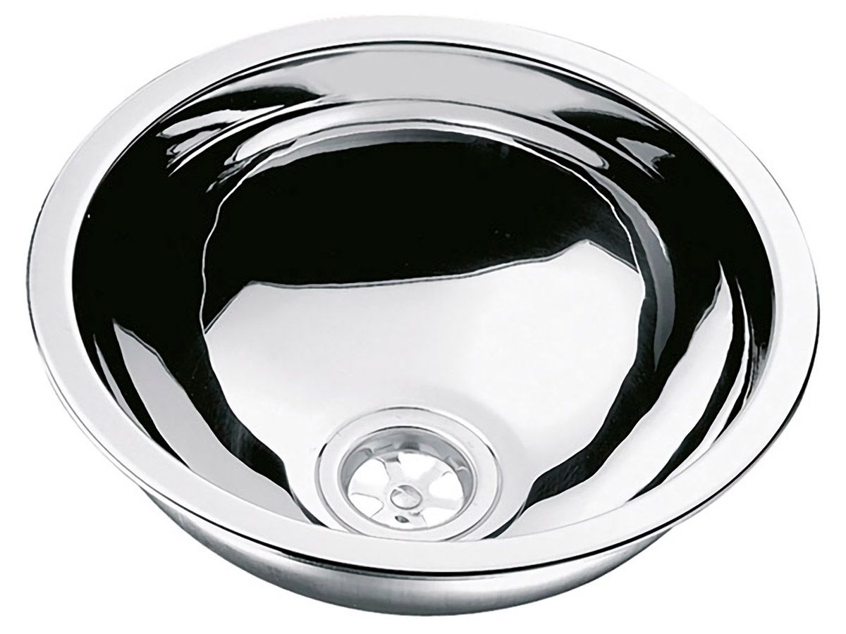 Navy Load 30 rundes Edelstahlbecken