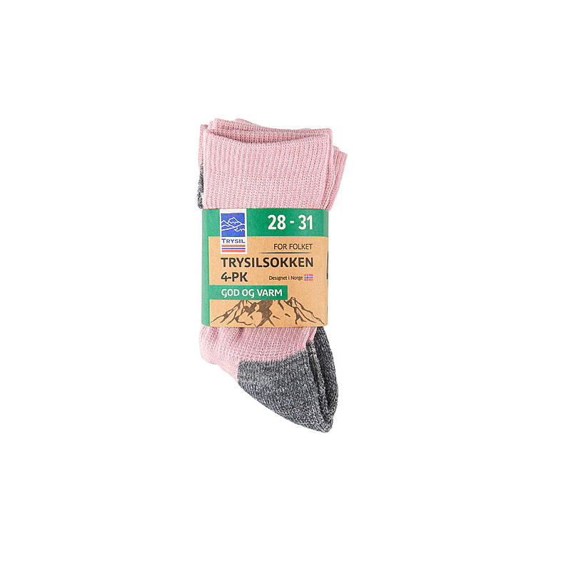 Trysil Trysilsokk 4-pk str 28/31 God og Varm