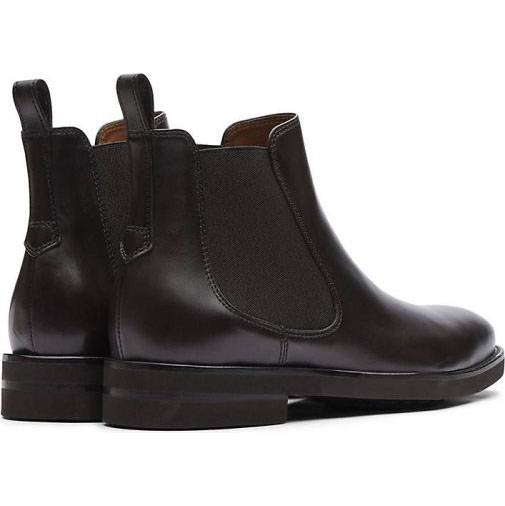 Lottusse Schwarze Kalb Wildlederstiefel