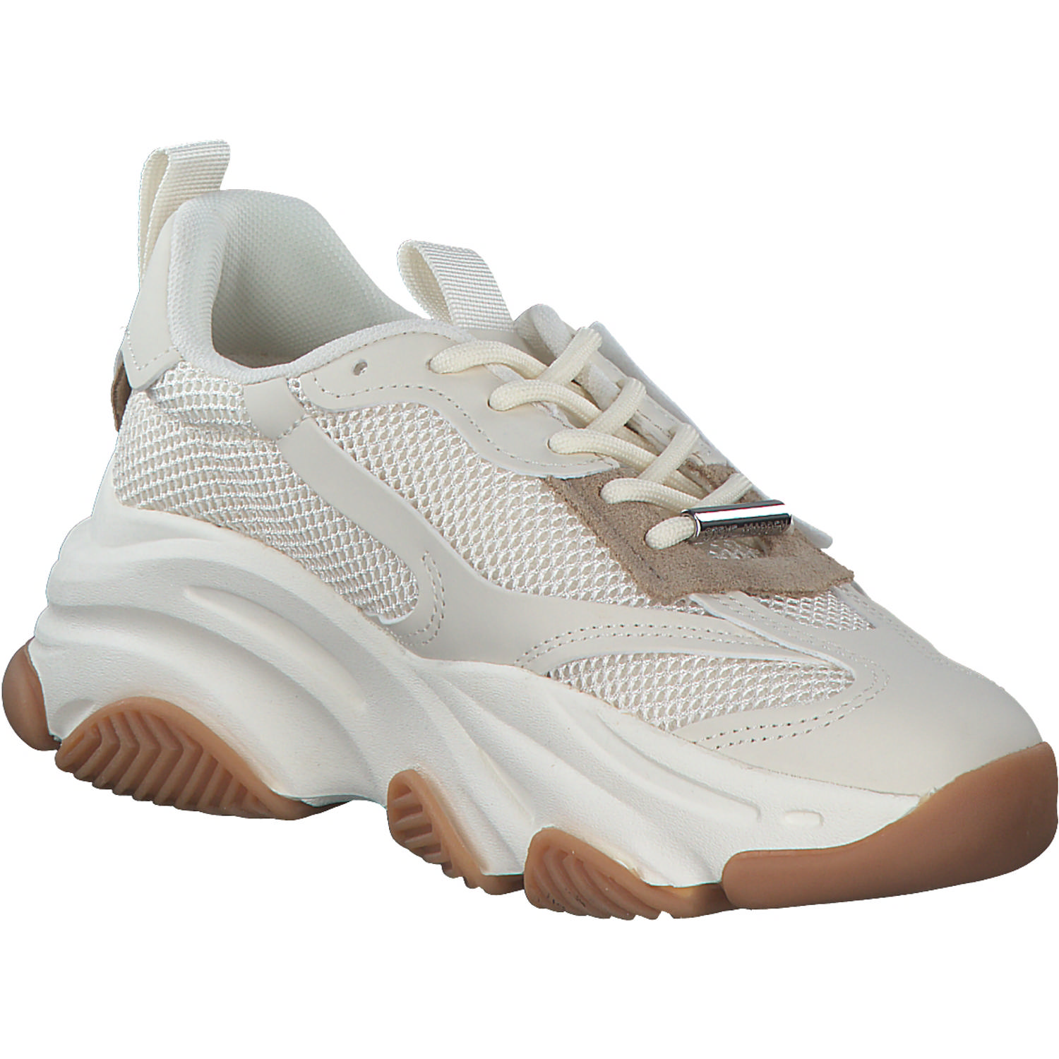 Steve Madden Possession-e SM19000033, Schnürschuhe, Damen, Weiß