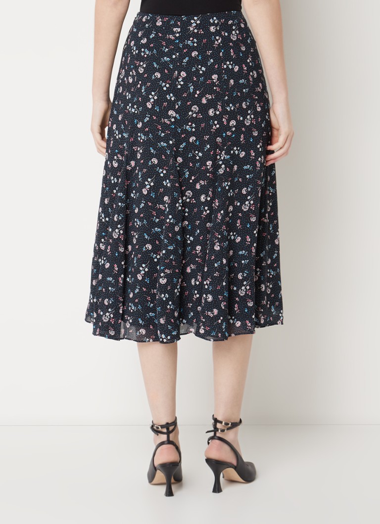 Fustă midi cu imprimeu floral Tess de Hobbs