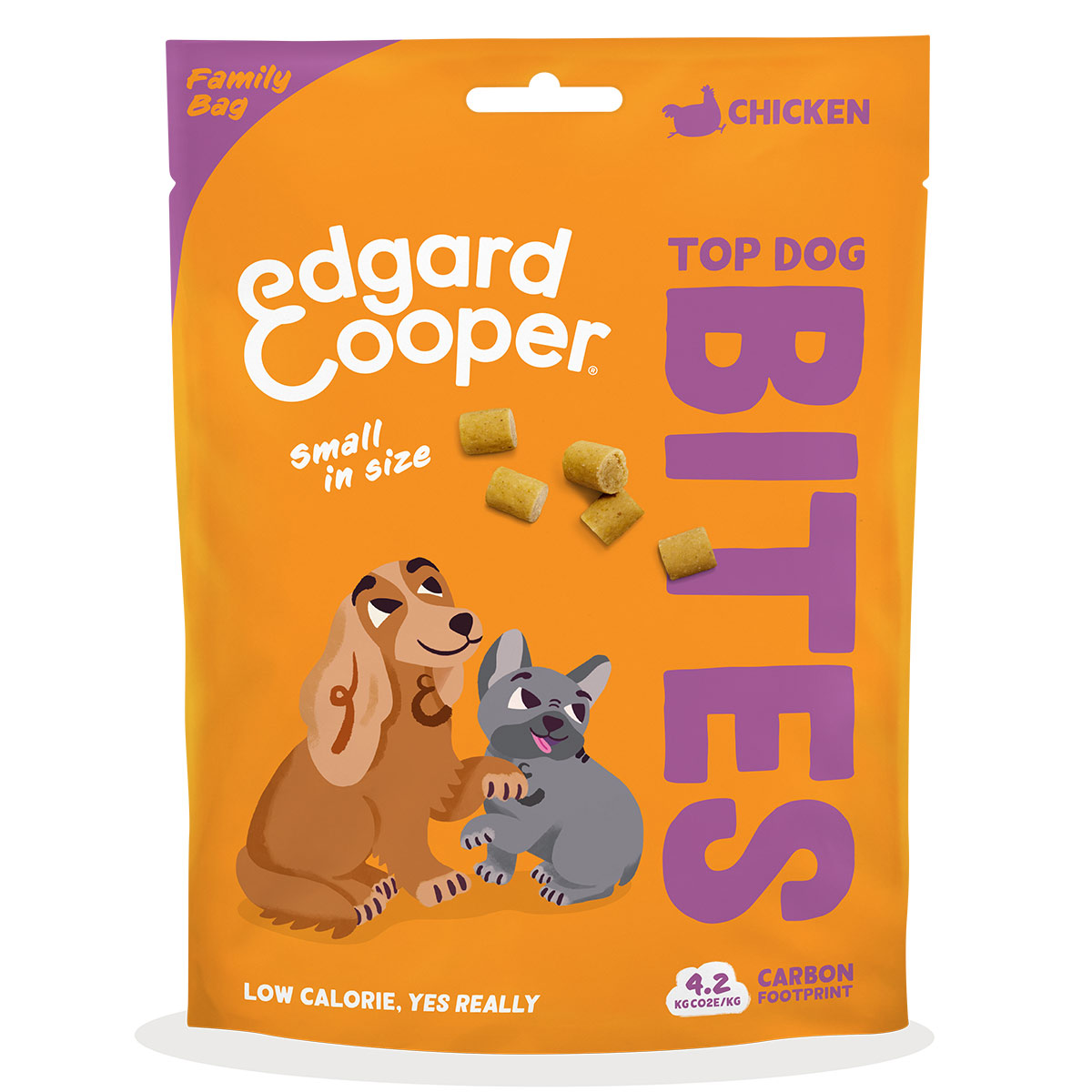Edgard&Cooper Bites Huhn Family Pack 120g kaufen bei ZooRoyal