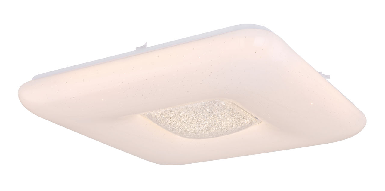 Globo Lighting - TRYSTAN - Deckenleuchte Metall weiß, RGBW LED