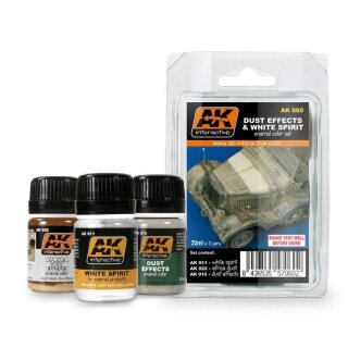 AK Dust Effects and White Spirit Set