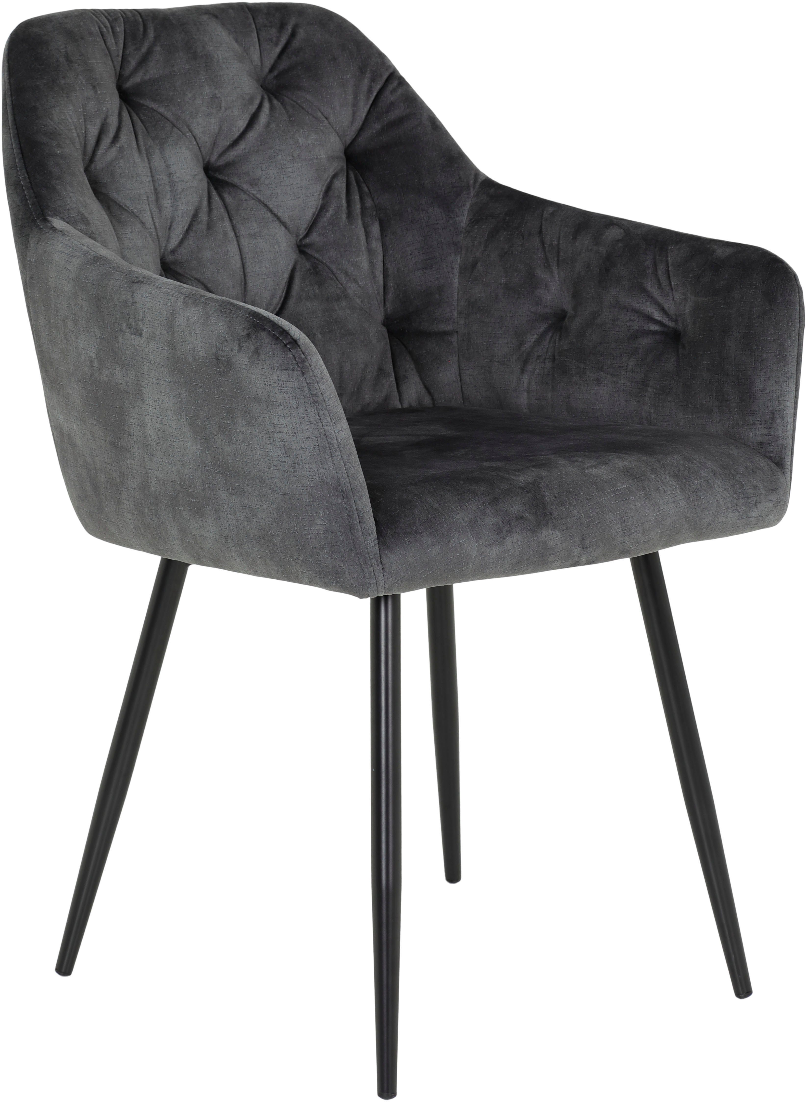 HELA Essgruppe CLEO, (5-tlg., 1 Tisch / 4 Stühle), mit Armlehnen