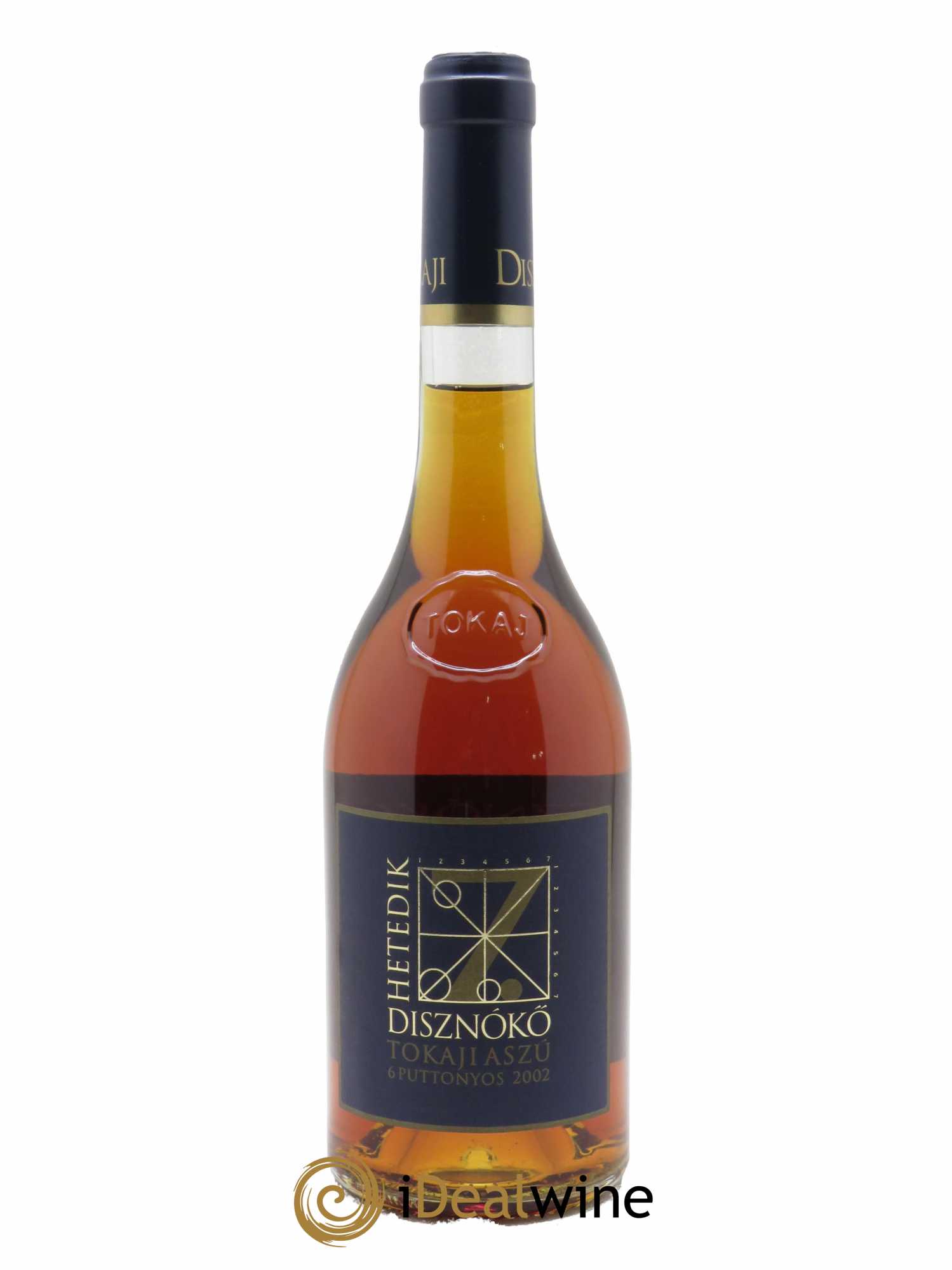 Tokaji Aszu 6 Puttonyos Hetedik Disznoko (Domaine)  2002 - Lot de 1 Bouteille