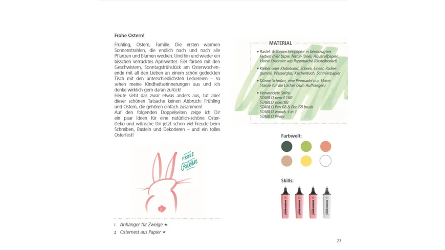 STABILO® Kreativbuch von Hannah Rabenstein  - Inspirierende Idee für Deine schönsten Momente