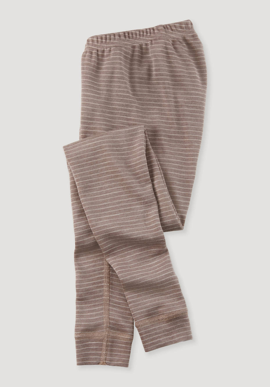 Lange Unterhose aus Bio-Merinowolle mit Seide