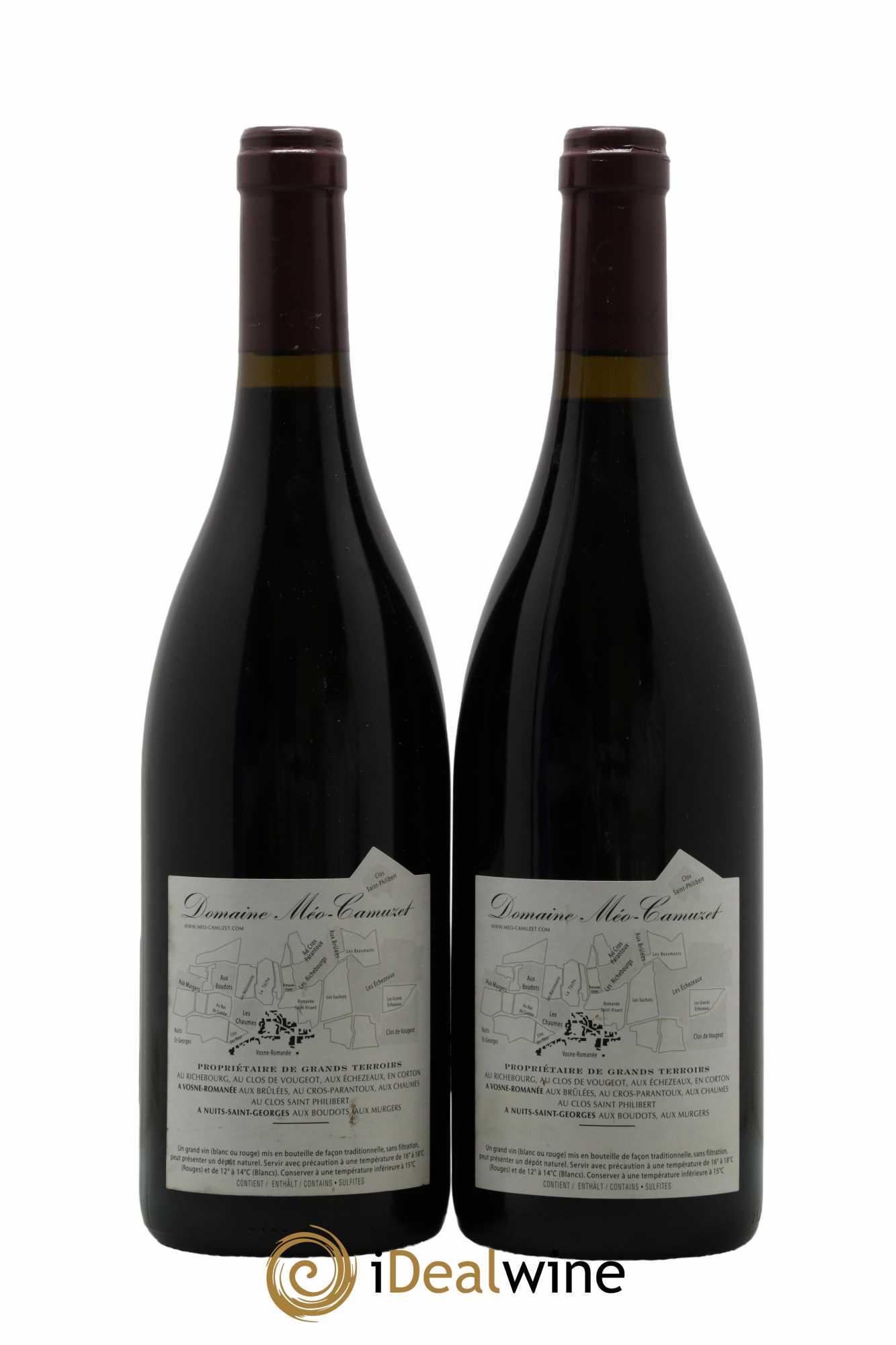 Corton Grand Cru La Vigne au Saint Méo-Camuzet (Domaine)  2015 - Lot de 2 Bouteilles