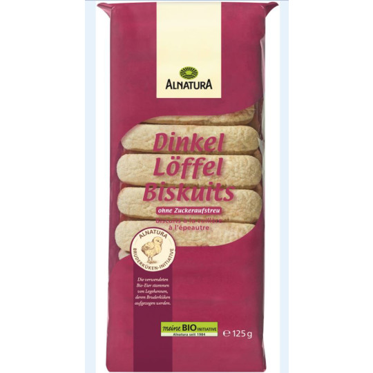 Alnatura Bio Dinkel Löffelbiskuits 125G