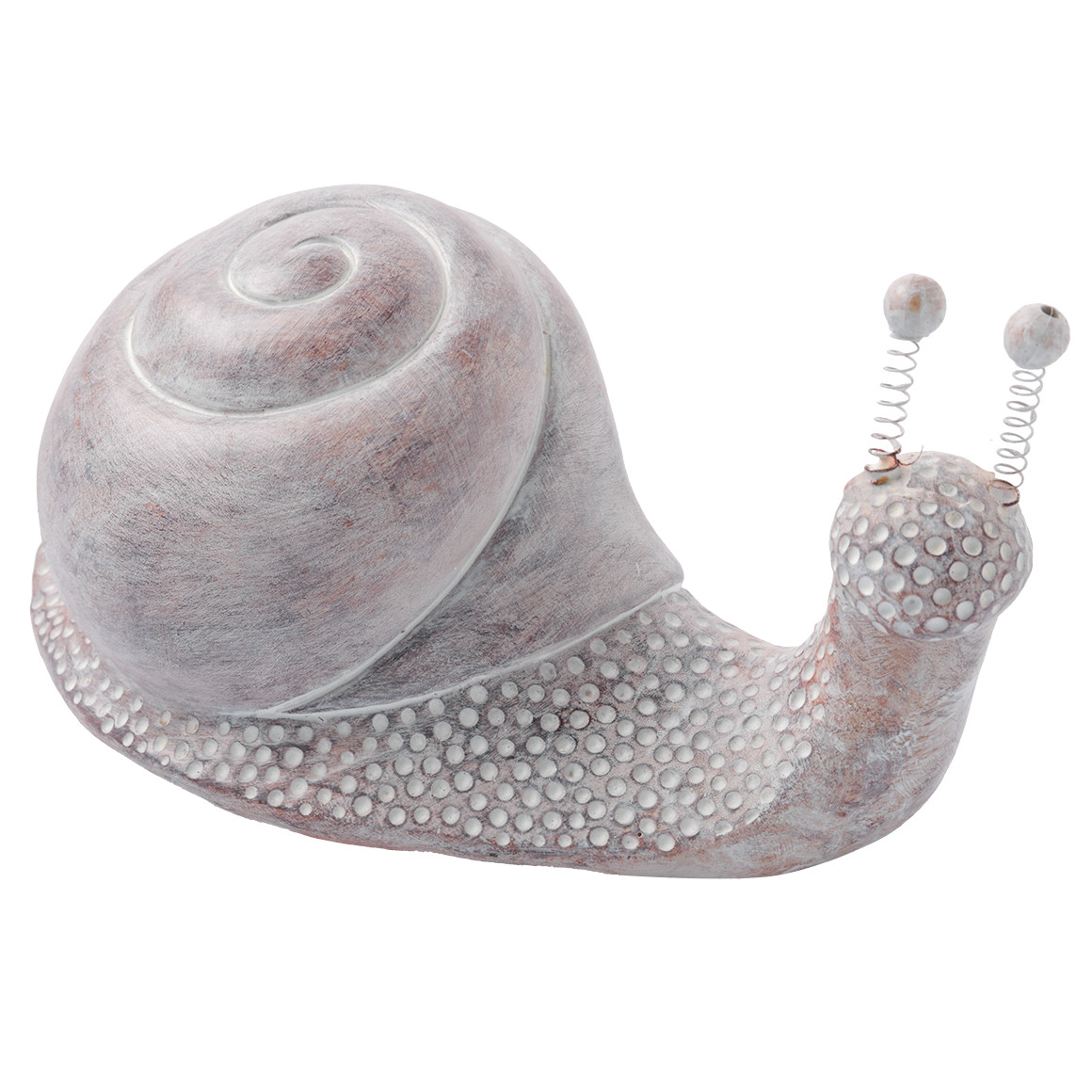 Deko-Schnecke mit Wackelaugen