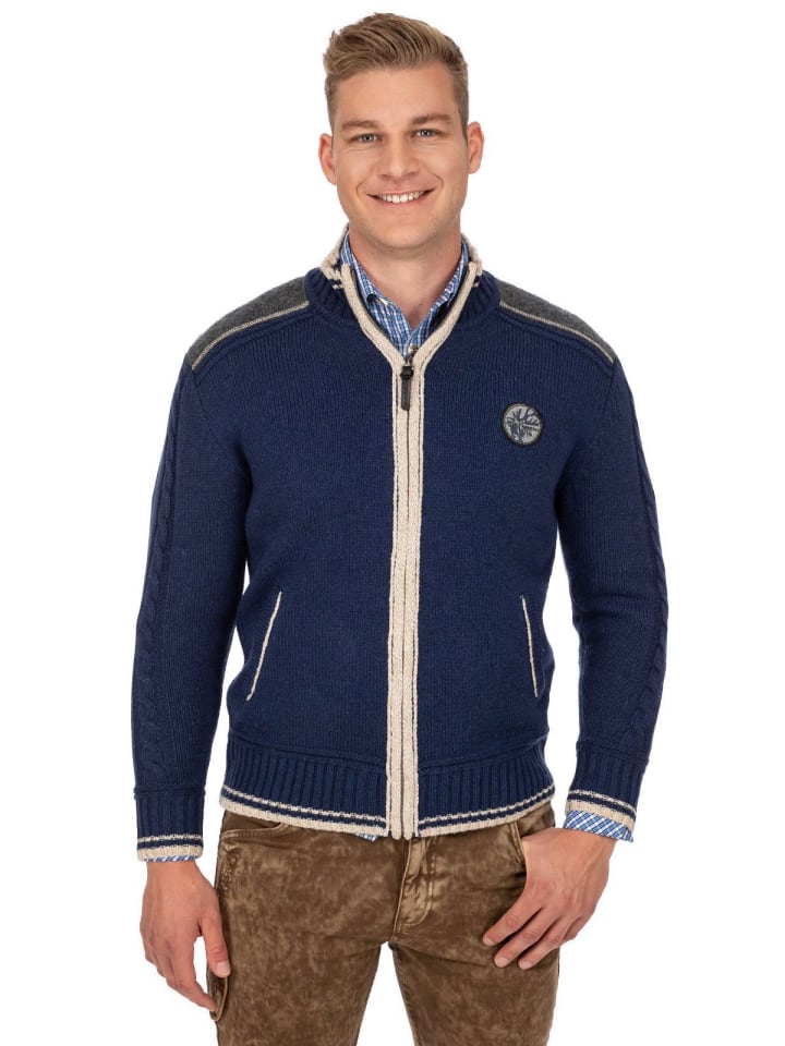 Spieth & Wensky Strickjacke BETZBACH in denimblau günstig kaufen