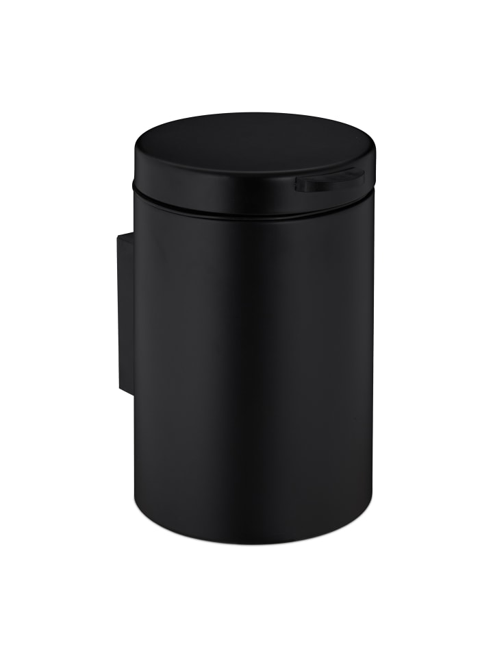 relaxdays Kosmetikeimer in Schwarz - 3 Liter günstig kaufen onesize