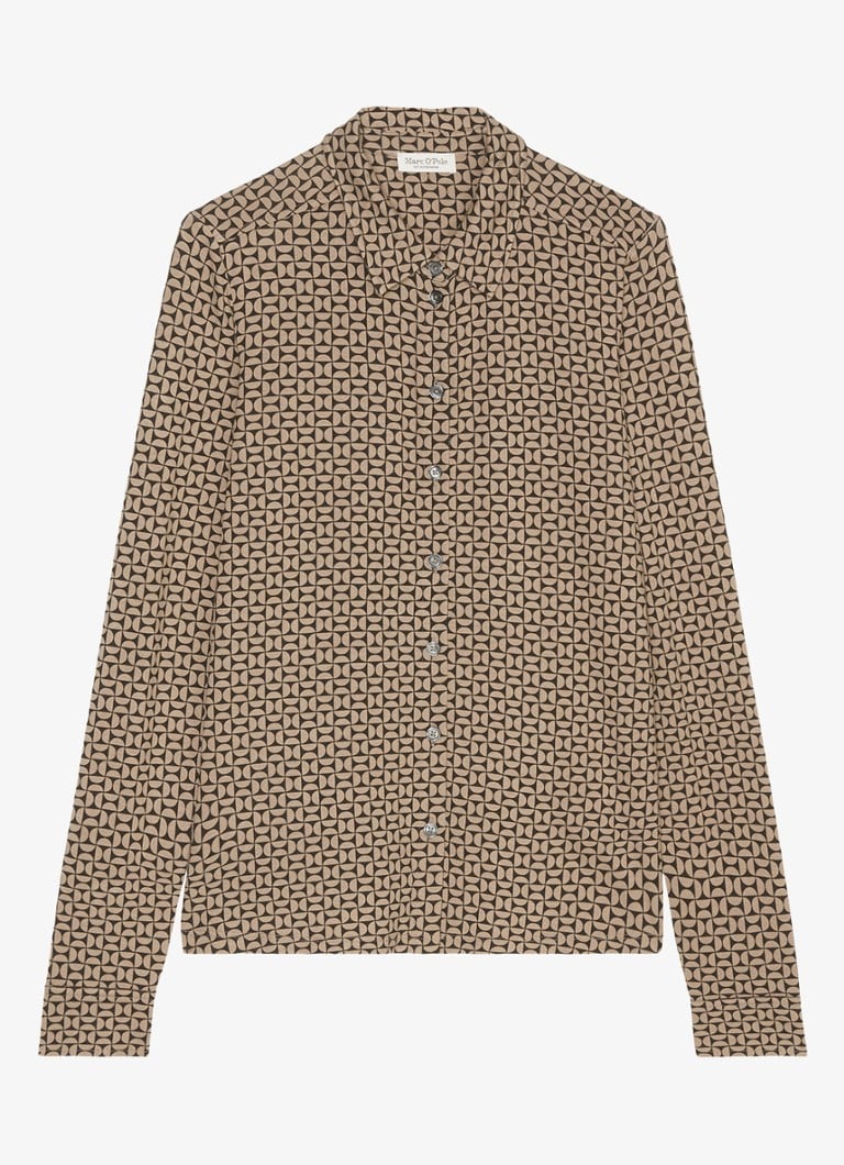 Marc O'Polo  Blouse met grafisch dessin