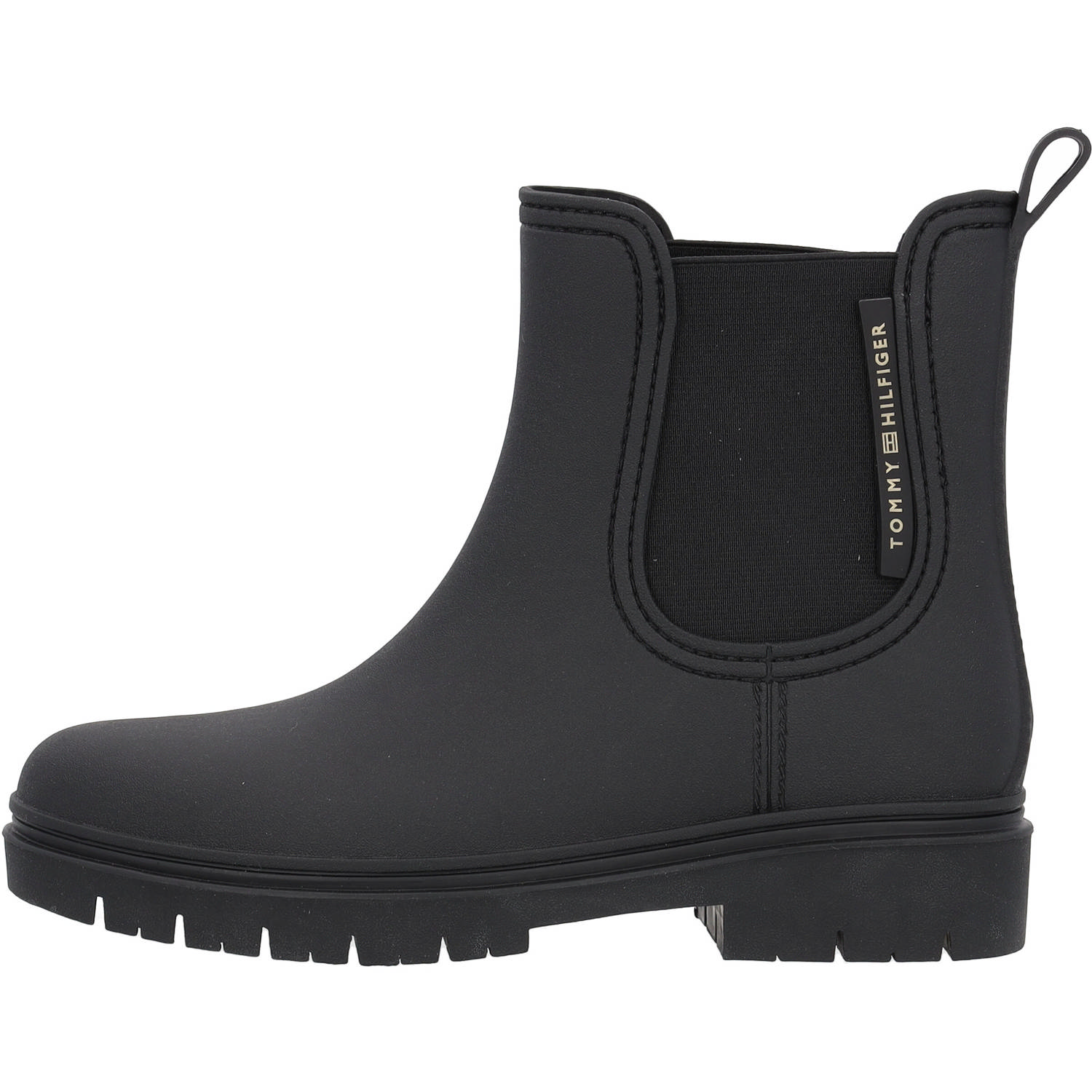 Tommy Hilfiger FW0FW07471, Gummistiefel, Damen, Schwarz