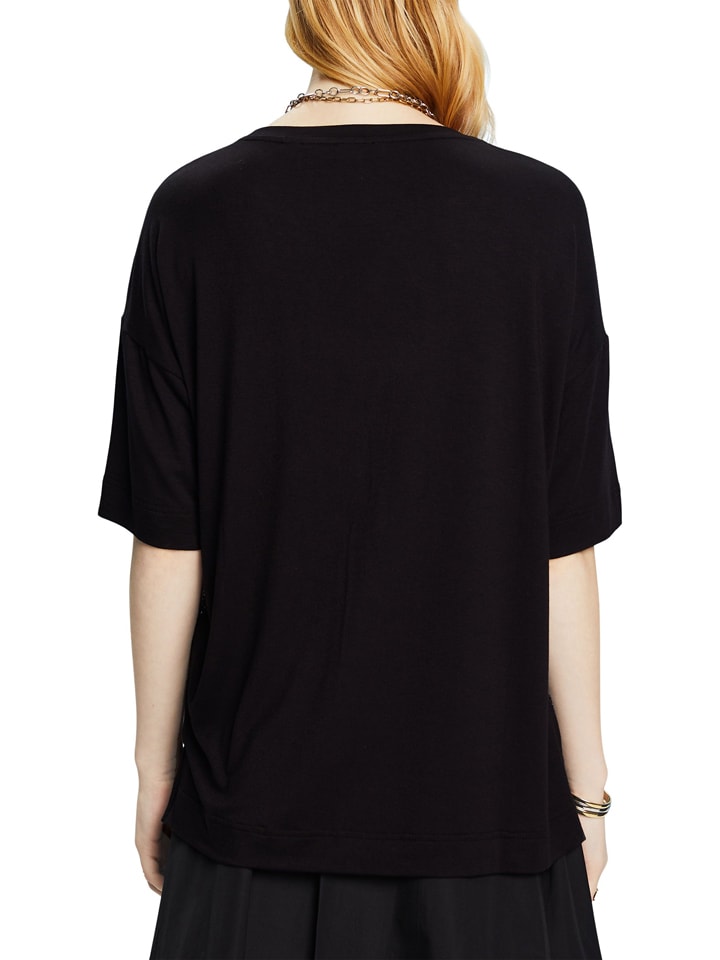 ESPRIT Shirt in Schwarz günstig kaufen