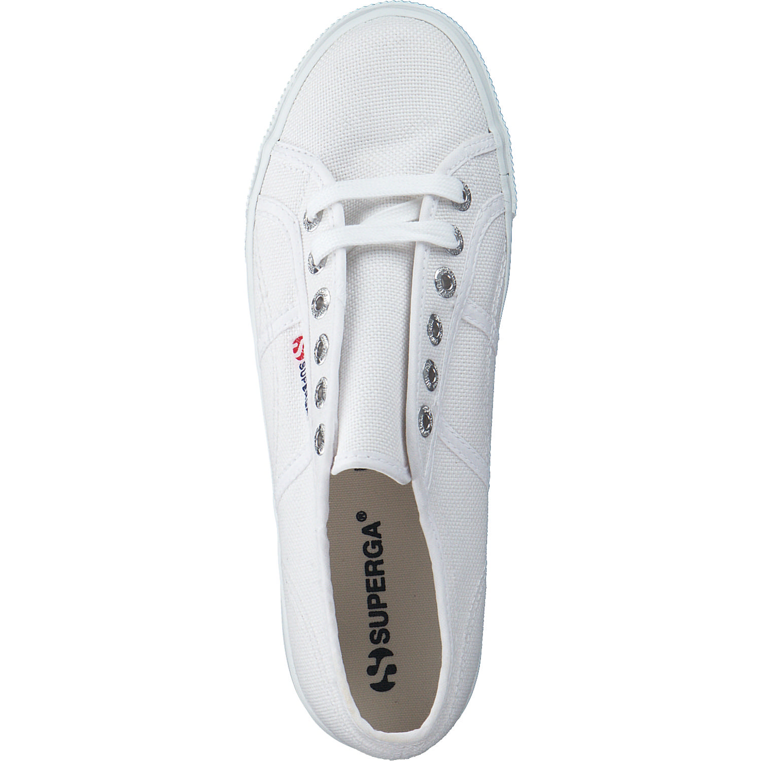 Superga 2790 Cotw Linea Up And Down S9111LW, Sneakers Low, Damen, Weiß