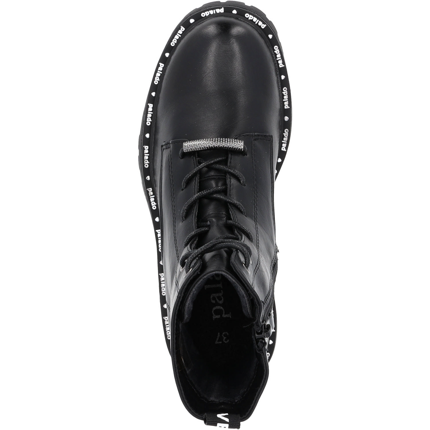 Palado Sideros, Schnürstiefel, Damen, Schwarz