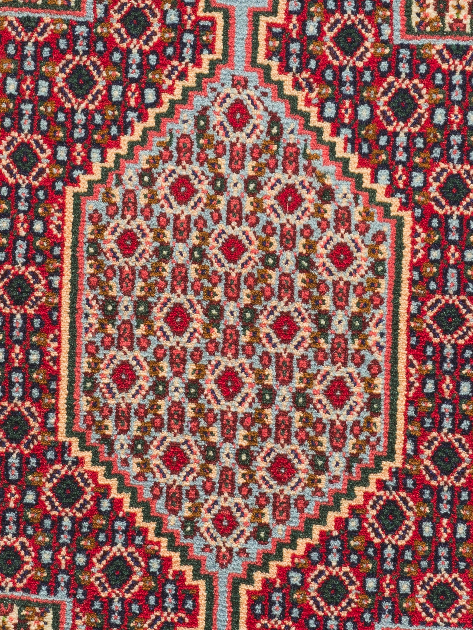 Senneh ca. 75 x 105 cm, Unikat / Einzelstück
