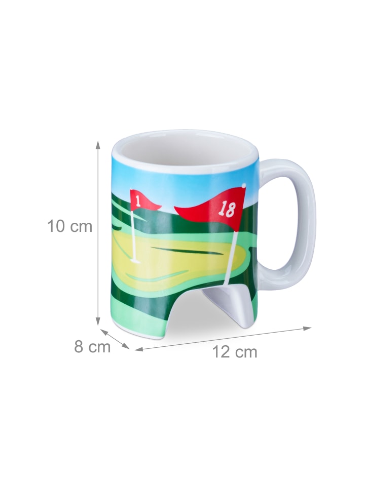 relaxdays Golftasse in Bunt günstig kaufen onesize