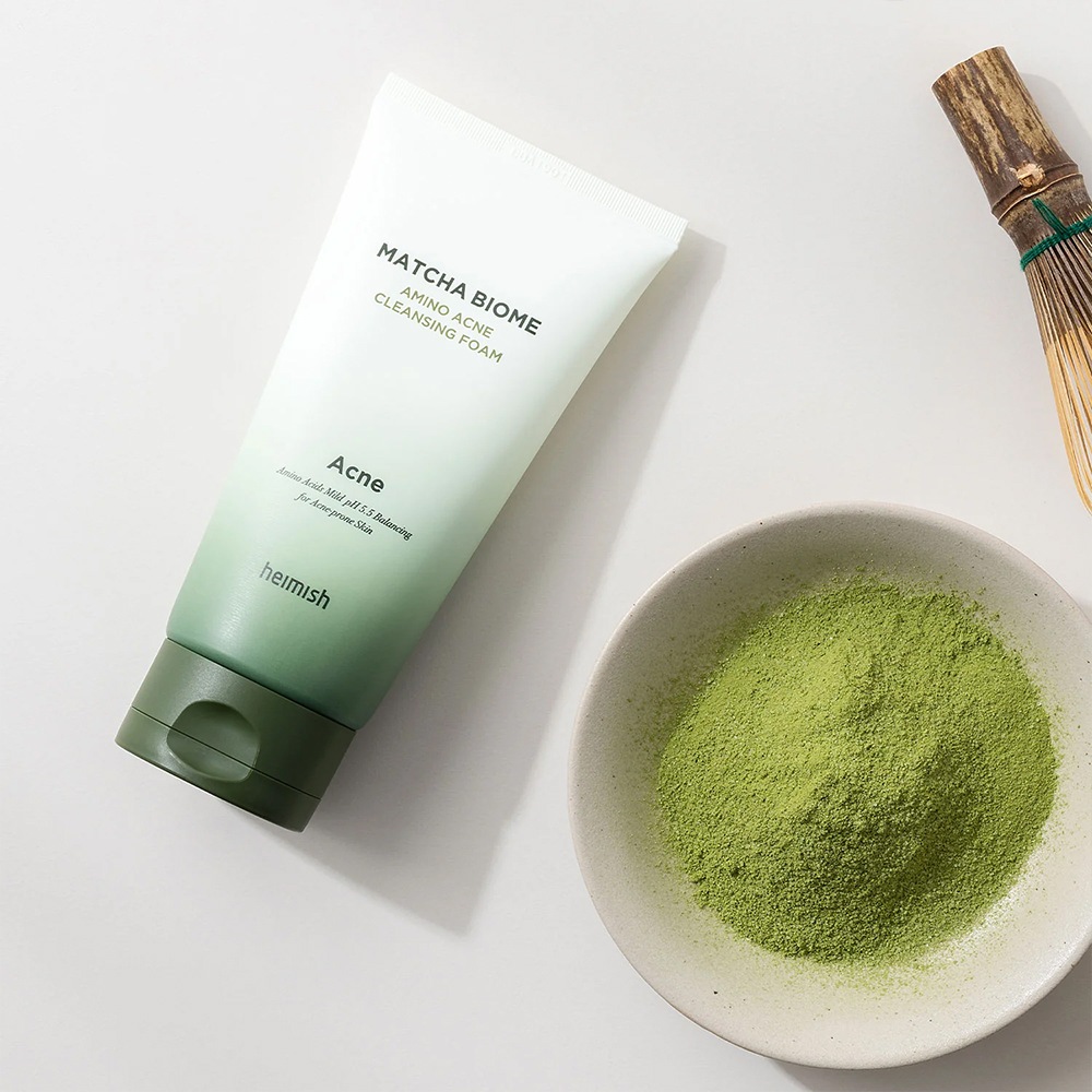 Heimish Matcha Biome Amino pjena za čišćenje protiv akni