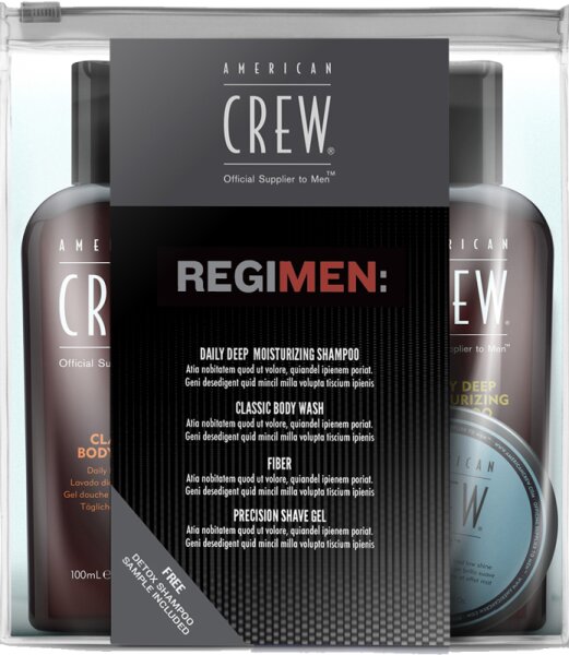American Crew Regimen Travel Kit Haarpflegeset