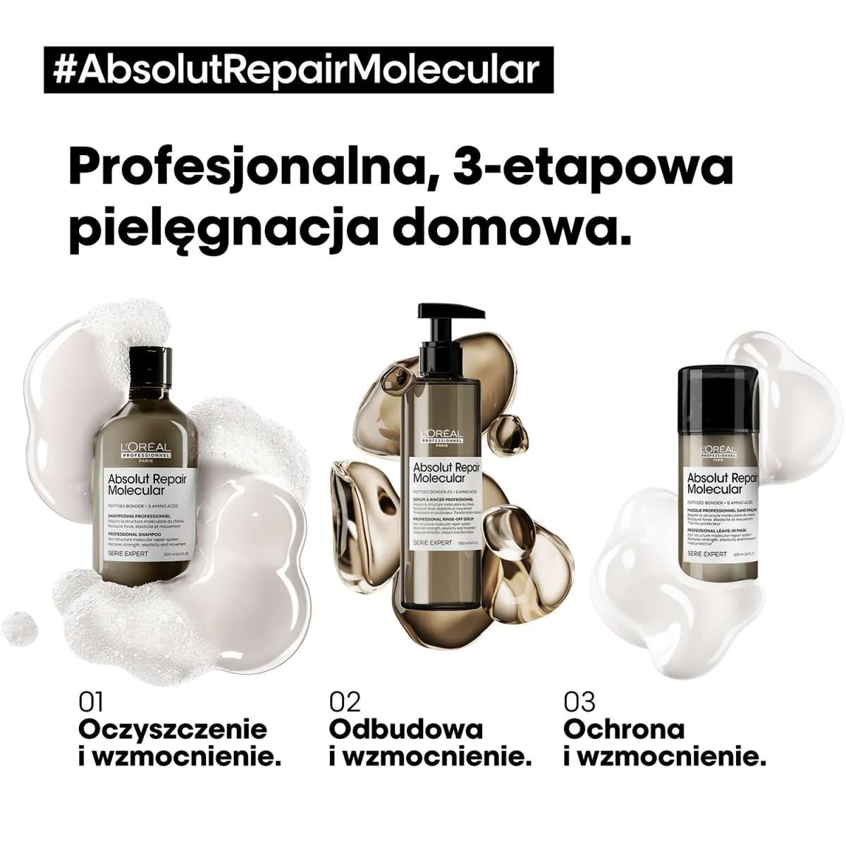 L'Oréal Professionnel Paris Absolut Repair Molecular Repair Rinse-Off Serum