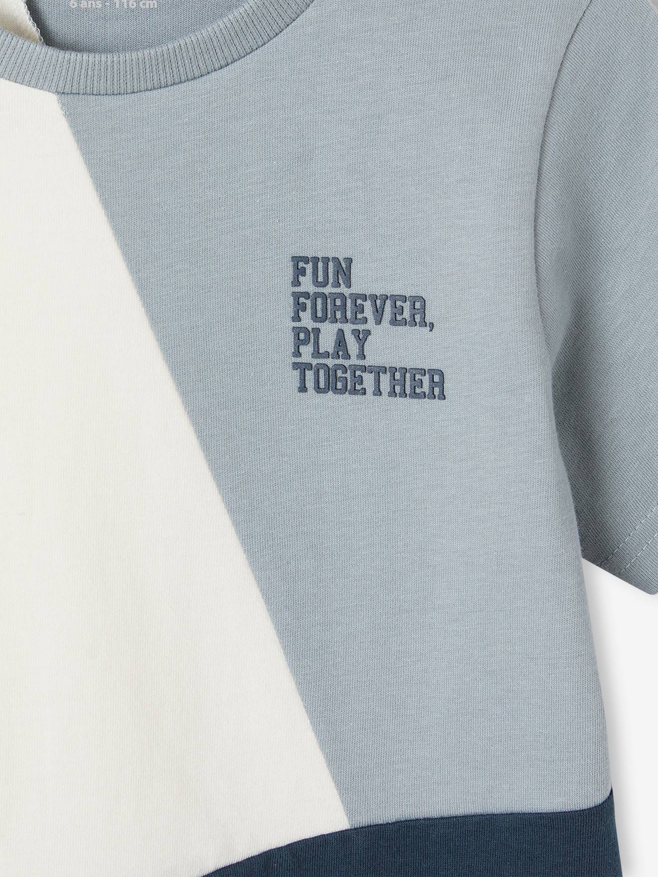 Vertbaudet Jungen Sport-T-Shirt Oeko-Tex - aqua
