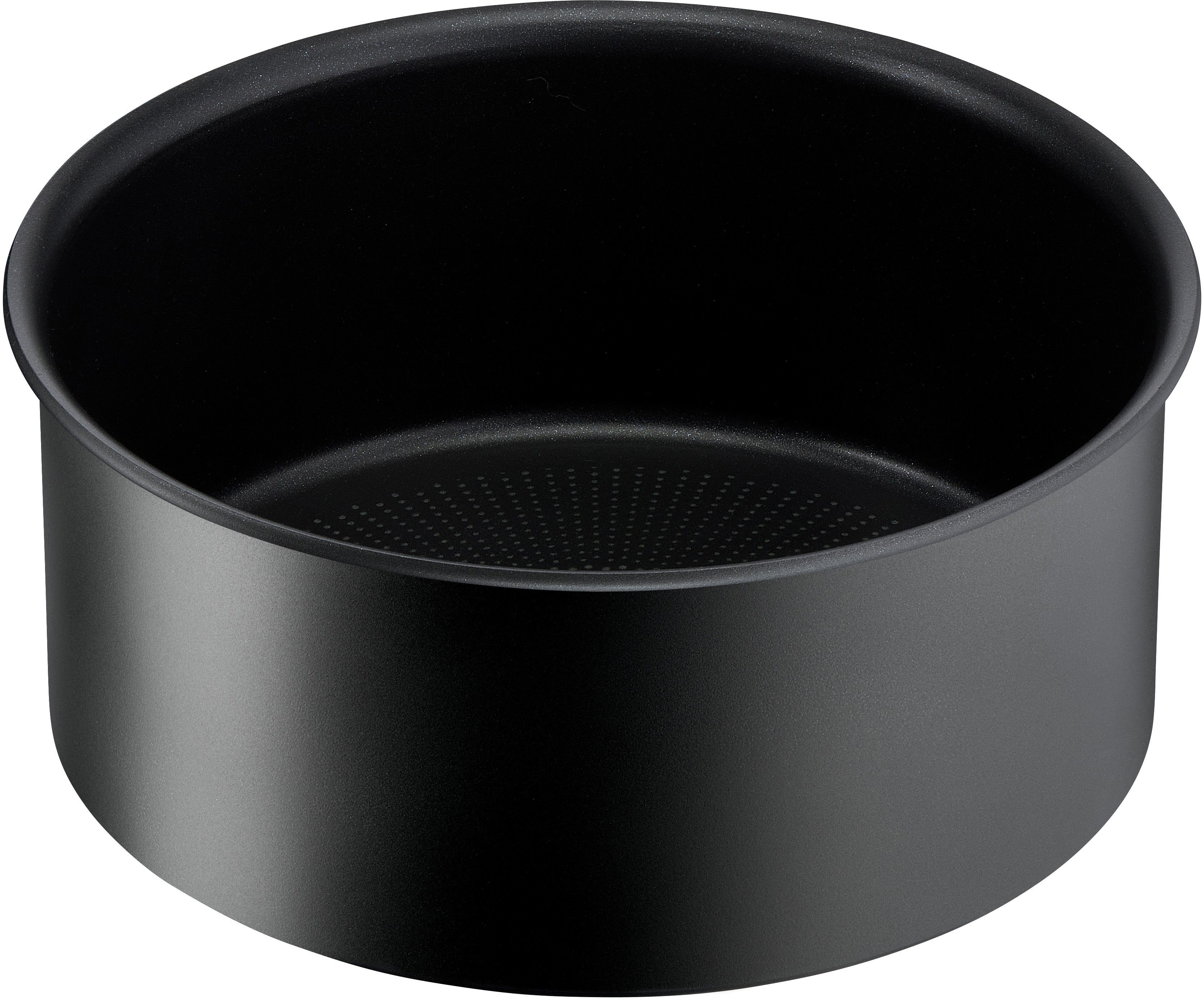 Tefal Topf-Set L76495 Ingenio Ultimate, Aluminium (Set, 5-tlg), Antihaft, Thermo-Signal, abnehmbarer Griff, alle Herdarten, Induktion