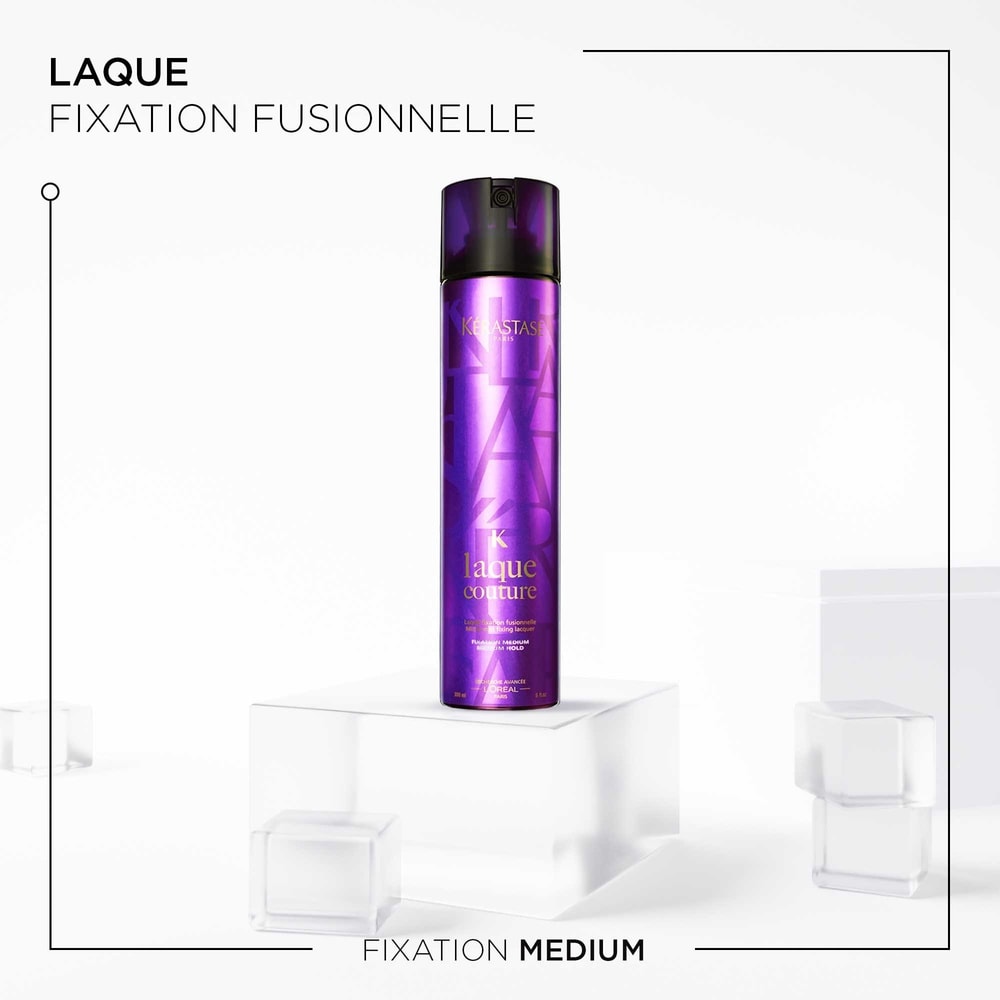 Kérastase Coiffage Couture Laque Couture laque fixation fusionnelle.