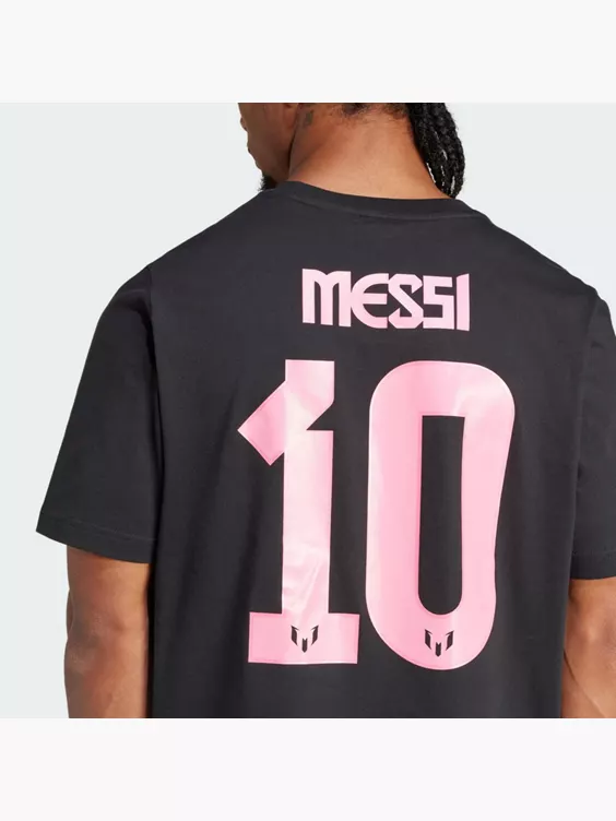 adidas Messi Name and Number Graphic T-Shirt
